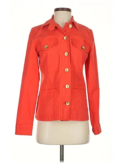 Pre-owned Cabi Jacket In Orange