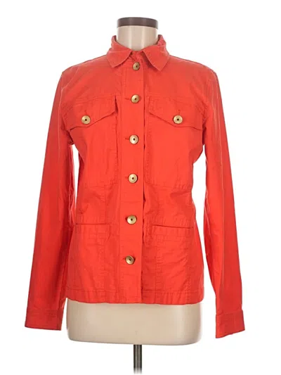 Pre-owned Cabi Jacket In Orange