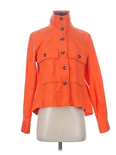 Pre-owned Cabi Jacket In Orange