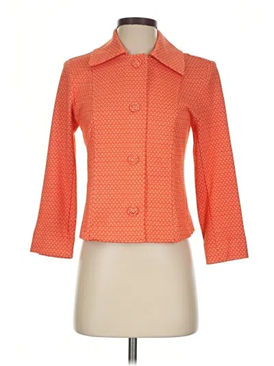 Pre-owned Cabi Jacket In Orange