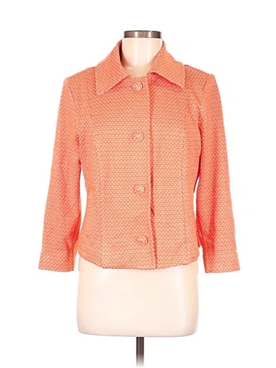 Pre-owned Cabi Jacket In Orange