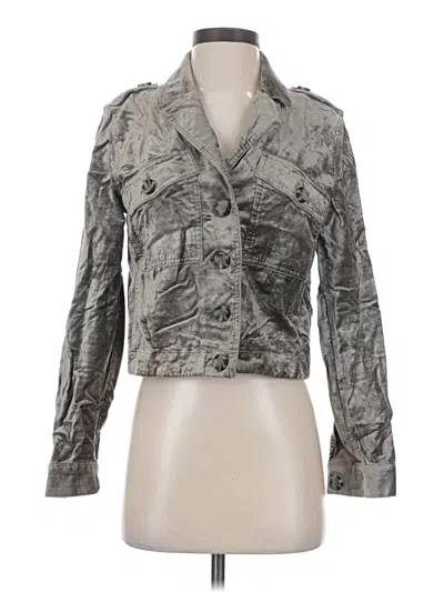 Pre-owned Cabi Jacket In Silver