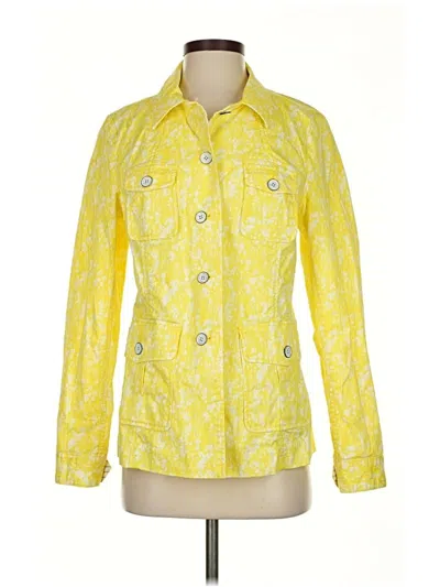 Pre-owned Cabi Jacket In Yellow