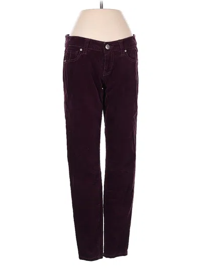 Pre-owned Cabi Jeans In Burgundy