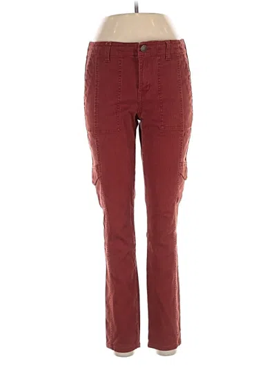 Pre-owned Cabi Jeans In Burgundy