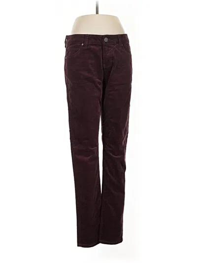 Pre-owned Cabi Jeans In Burgundy