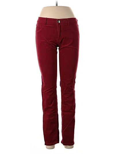 Pre-owned Cabi Jeans In Burgundy