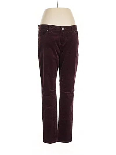 Pre-owned Cabi Jeans In Burgundy