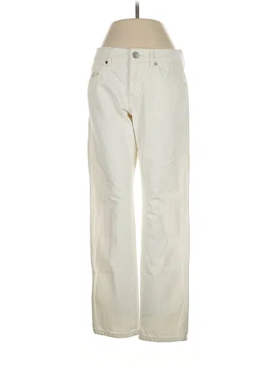Pre-owned Cabi Jeans In Ivory