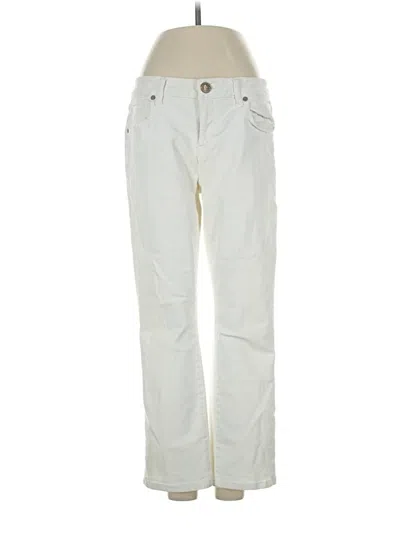 Pre-owned Cabi Jeans In Ivory