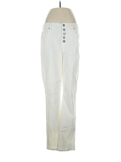 Pre-owned Cabi Jeans In Ivory