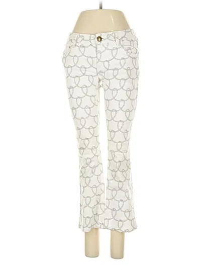 Pre-owned Cabi Jeans In Ivory