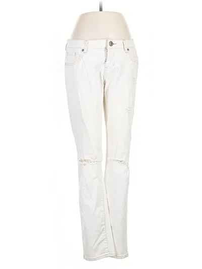Pre-owned Cabi Jeans In Ivory
