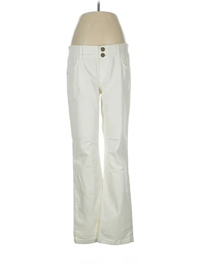 Pre-owned Cabi Jeans In Ivory