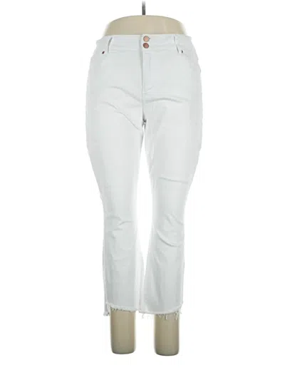 Pre-owned Cabi Jeans In Ivory