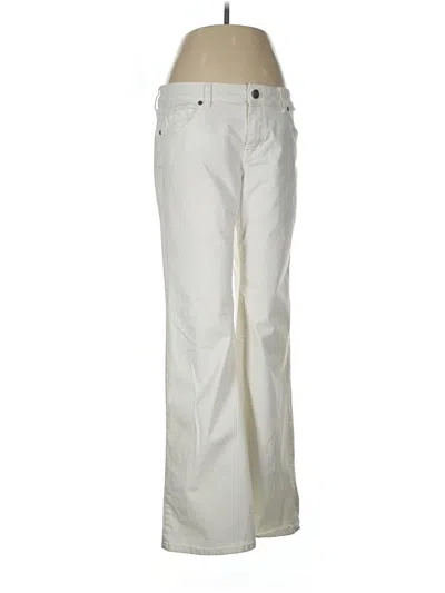Pre-owned Cabi Jeans In Ivory