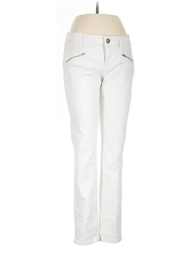 Pre-owned Cabi Jeans In Ivory