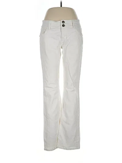 Pre-owned Cabi Jeans In Ivory