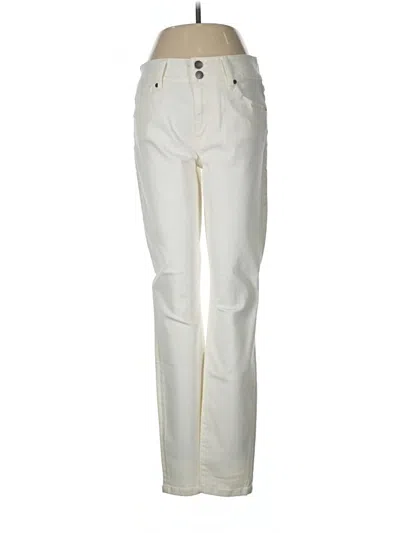 Pre-owned Cabi Jeans In Ivory
