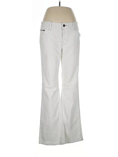 Pre-owned Cabi Jeans In Ivory