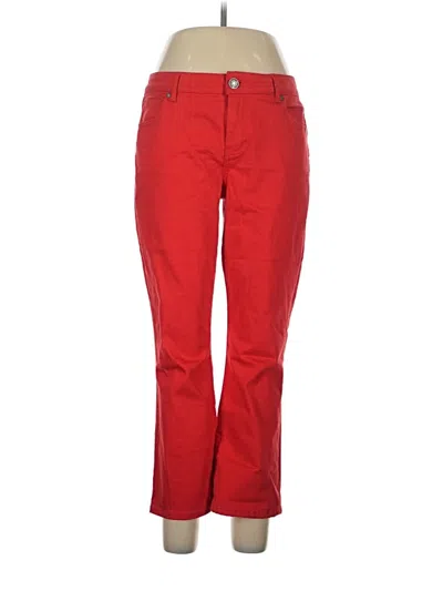 Pre-owned Cabi Jeans In Red