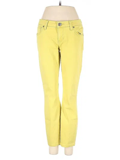Pre-owned Cabi Jeans In Yellow