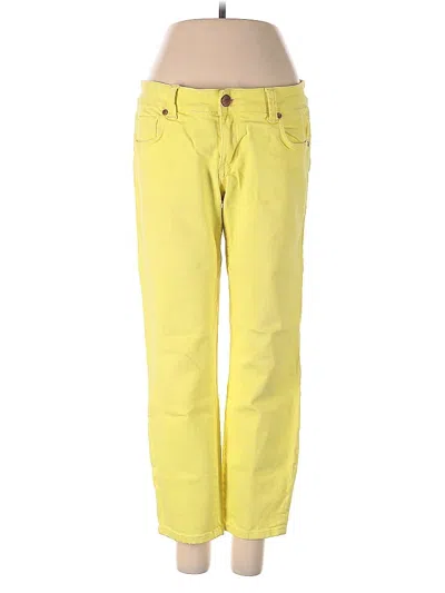 Pre-owned Cabi Jeans In Yellow