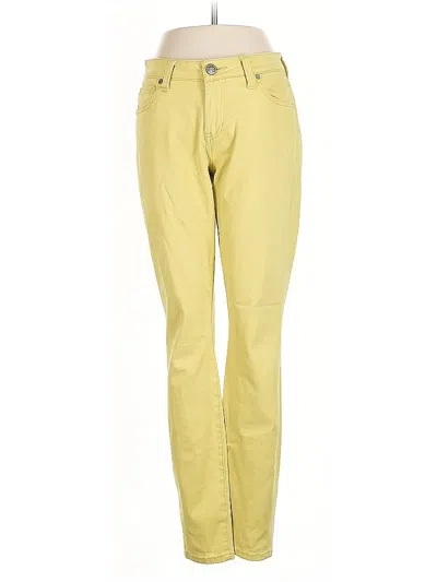 Pre-owned Cabi Jeans In Yellow