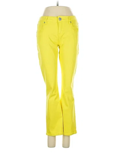 Pre-owned Cabi Jeans In Yellow