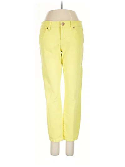 Pre-owned Cabi Jeans In Yellow