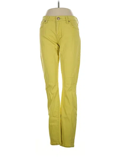 Pre-owned Cabi Jeans In Yellow