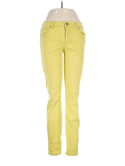 Pre-owned Cabi Jeans In Yellow