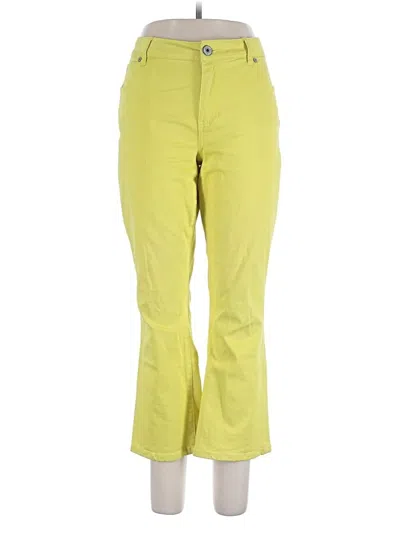Pre-owned Cabi Jeans In Yellow