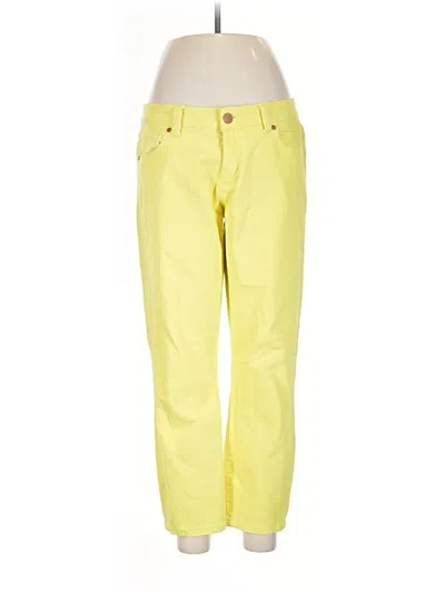 Pre-owned Cabi Jeans In Yellow