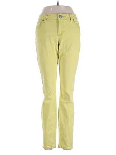 Pre-owned Cabi Jeans In Yellow