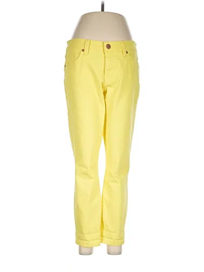 Pre-owned Cabi Jeans In Yellow