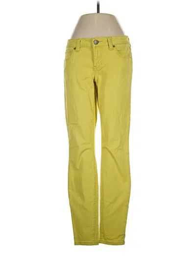 Pre-owned Cabi Jeans In Yellow