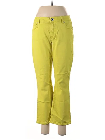 Pre-owned Cabi Jeans In Yellow
