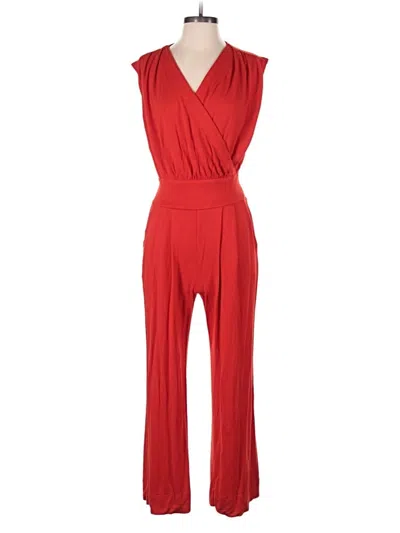 Pre-owned Cabi Jumpsuit In Red