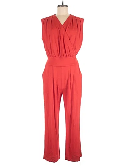 Pre-owned Cabi Jumpsuit In Red