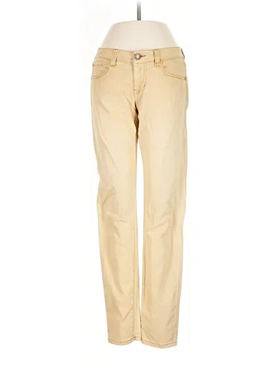 Pre-owned Cabi Khaki Pant In Brown