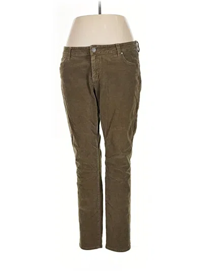 Pre-owned Cabi Khaki Pant In Brown