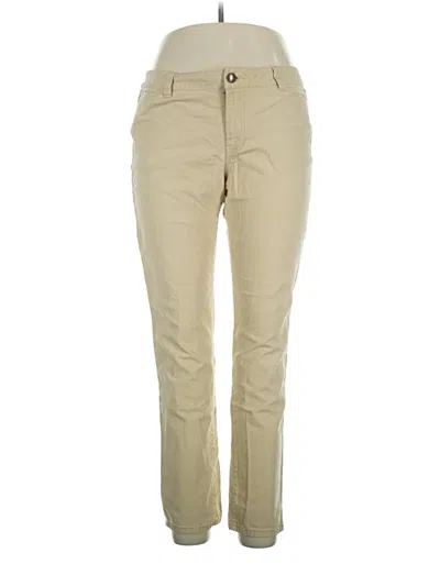 Pre-owned Cabi Khaki Pant In Brown