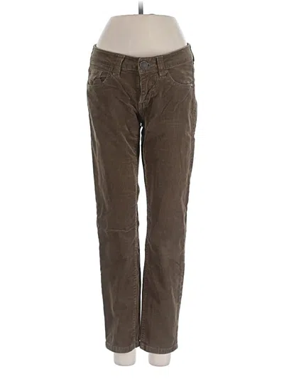 Pre-owned Cabi Khaki Pant In Brown