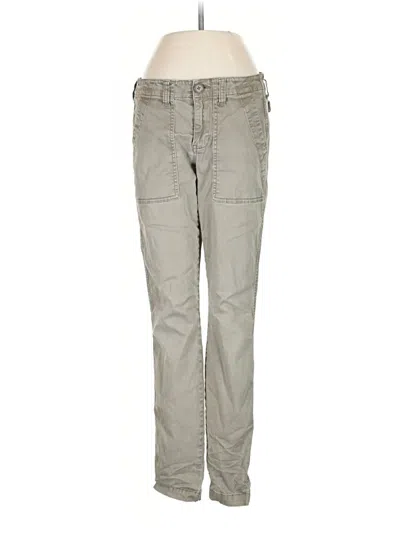 Pre-owned Cabi Khaki Pant In Gray