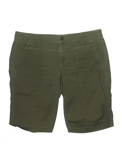 Pre-owned Cabi Khaki Shorts In Green