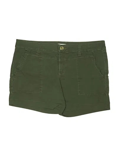 Pre-owned Cabi Khaki Shorts In Green