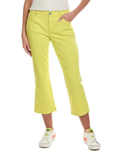 Cabi Kick Back Kick Flare Jean In Yellow