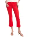 Cabi Kick Back Ruby Kick Flare Jean In Red