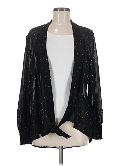 Pre-owned Cabi Kimono In Black